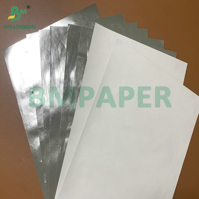 Revestimento de alumínio espalda branca 70gm papel resistente ao molho para garrafa de vidro de cerveja