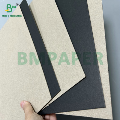 2 mm 3 mm Cartão de papel laminado preto Grays Back For Rigid Caixa de embalagem 950 x 1300 mm
