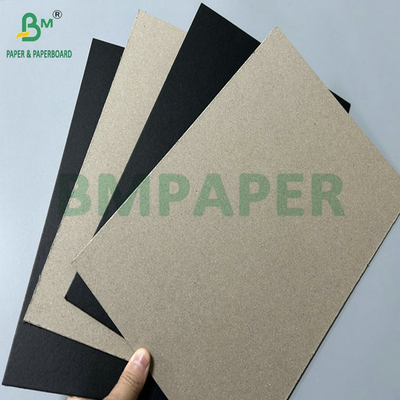 2 mm 3 mm Cartão de papel laminado preto Grays Back For Rigid Caixa de embalagem 950 x 1300 mm