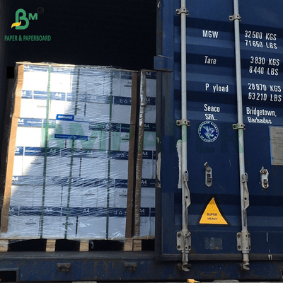 75 gm Papel NCR Branco Rosa Inorgânico Para Carta de Transporte 8,5' x 14' Imagem preta