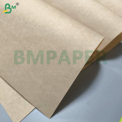Saco de mercearia Use papel Kraft marrom 50g 60g 70g Grau de alimentos para usar papel Kraft
