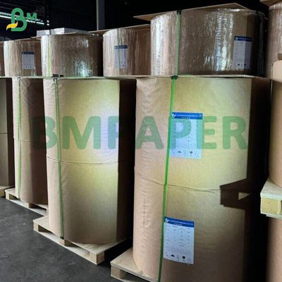 Saco de mercearia Use papel Kraft marrom 50g 60g 70g Grau de alimentos para usar papel Kraft