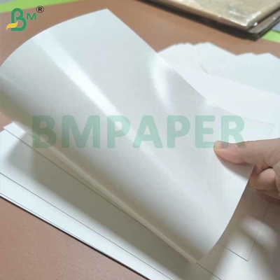 Materiais de tabuleiro para copos resistentes ao calor PE revestido de um lado cor branca