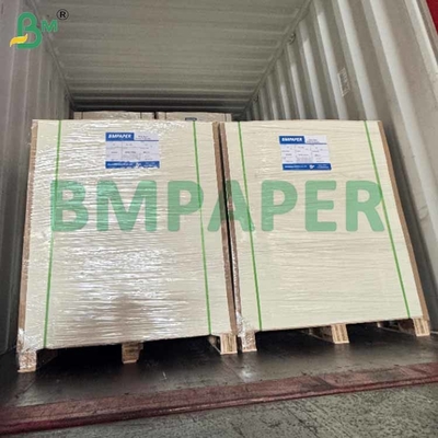 Materiais de tabuleiro para copos resistentes ao calor PE revestido de um lado cor branca