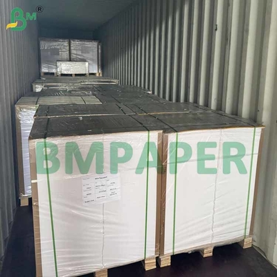 Materiais de tabuleiro para copos resistentes ao calor PE revestido de um lado cor branca
