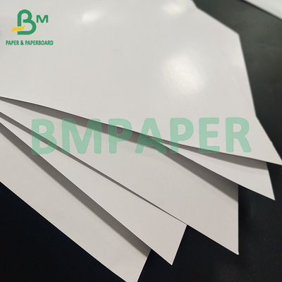 Impressão digital de cartão de papel laser revestido de lado duplo brilhante de 300gm