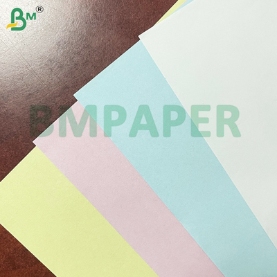 Papel NCR CB CFB CF Papel de cópia colorido sem carbono para recibos bancários