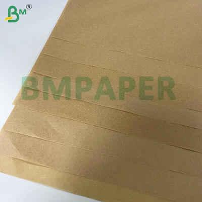 30 g de papel Kraft MG liso castanho claro para embalagens alimentares