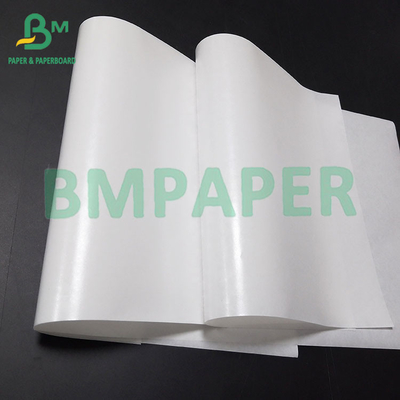 30GSM 50GSM 15PE Gloss Coat White Kraft Paper Saco de embalagem de alimentos