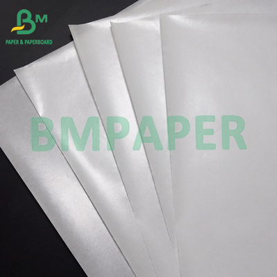 30GSM 50GSM 15PE Gloss Coat White Kraft Paper Saco de embalagem de alimentos