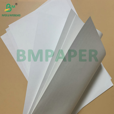 Papel Kraft Branco de Alta Força Impressível 70gm 80gm Para Fabricação de Sacos de Papel Cordas