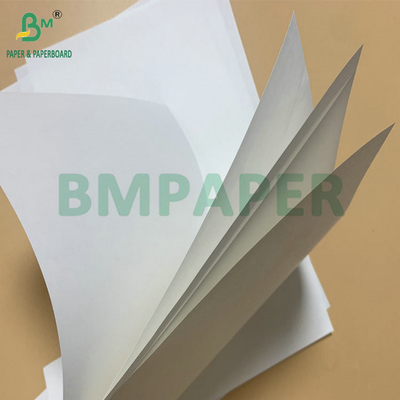 Papel Kraft Branco de Alta Força Impressível 70gm 80gm Para Fabricação de Sacos de Papel Cordas