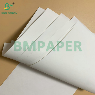 Papel Kraft Branco de Alta Força Impressível 70gm 80gm Para Fabricação de Sacos de Papel Cordas
