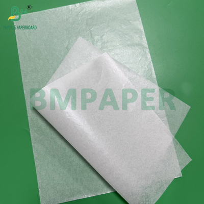 Papel revestido de silicone branco de dois lados 40 gm 60-150 cm papel impermeável à gordura