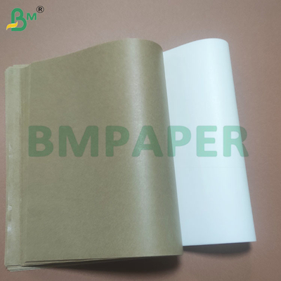 Segurança dos alimentos Papel de cozinha revestido de silicone de dois lados, rolos de 30 gm