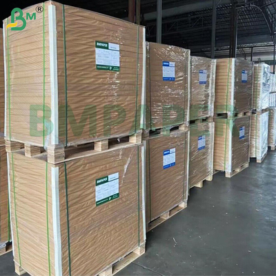 70 g/80 g/90 g High Expandable Brown Extensible Kraft Paper para Materiais de Embalagem