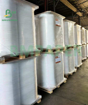 24 gm 28 gm Papel de embrulho de palha Kraft branco de qualidade alimentar