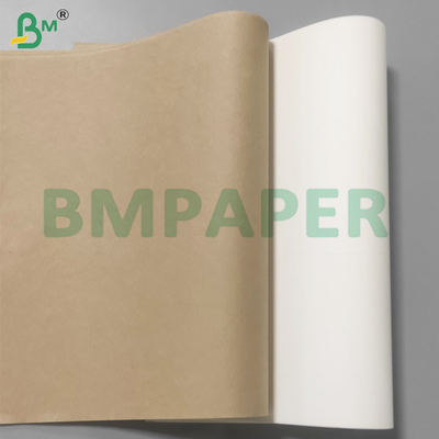 Kit branco branqueado de qualidade alimentar de 38 gm 7 folhas de papel à prova de gordura