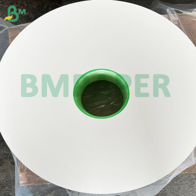 FDA 24gsm 28gsm Papel de embrulho de palito de dentes 26.5mm 27mm x 5000m Desprovido de sabor e selada por calor