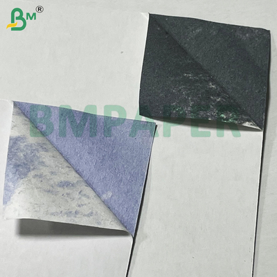 240-330gm Papel de cartão de jogo C2S revestido de dois lados preto / azul para cartão Stratch