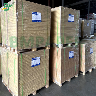 Papel Kraft de entrelaçamento não branqueado de 200 g durável para protecção de aço inoxidável