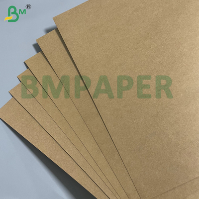 Papel anti-abrasão não branqueado Folhas Kraft de 120 gm para painéis de vidro sensíveis