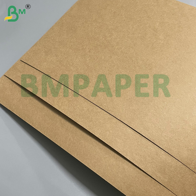 Papel anti-abrasão não branqueado Folhas Kraft de 120 gm para painéis de vidro sensíveis
