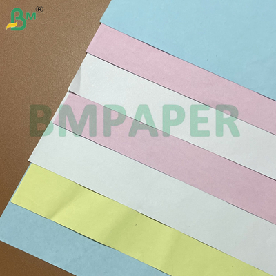 Papel sem carbono colorido de 50 a 75 gramas CB / CF / CFB A2 650x910mm e tamanho da carta para recebimento e impressão de formulários