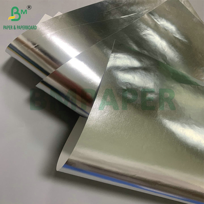 Papel de rótulo de cerveja de alumínio brilhante resistente à água de 70 gm para embalagens de cerveja premium