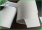 rolo branco do papel do produto comestível de 60gsm 120gsm para a palha bebendo de papel