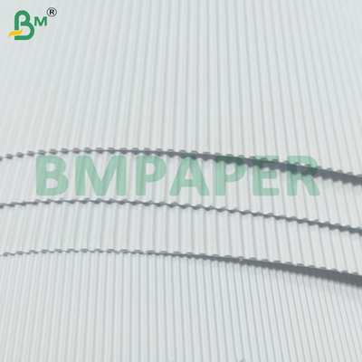 Folhas de papel ondulado branco para embalagens domésticas