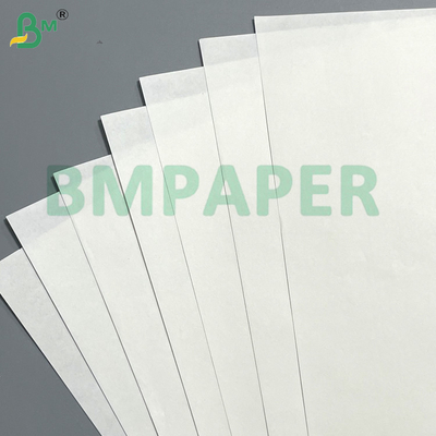 80GSM 90GSM Papel Kraft Branco para Sacos Alta Resistência à Destruição Resistente a Lágrimas Seguro para Alimentos Pulpa de Madeira Completa
