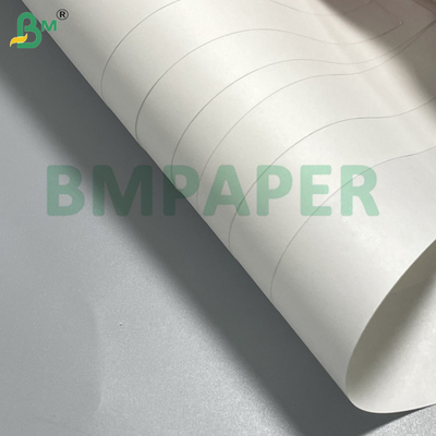 90g 100g Papel Kraft Branco Brilhante de Alta Flexibilidade e Rigidez para Sacos de Carregamento