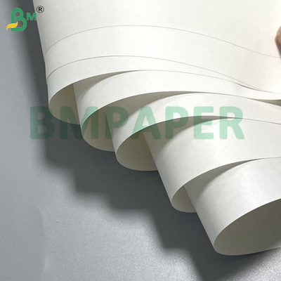 90g 100g Papel Kraft Branco Brilhante de Alta Flexibilidade e Rigidez para Sacos de Carregamento