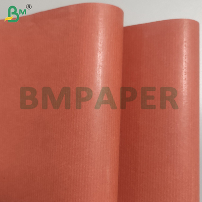 Folhas de papel kraft rasgado castanho para embalagem de flores