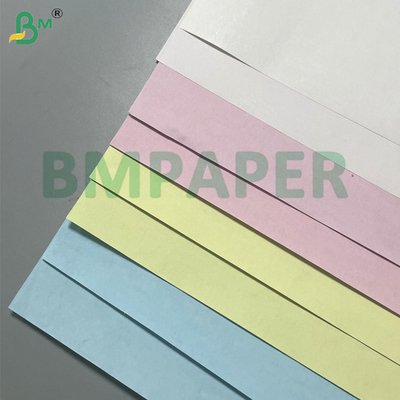 50-120gm Imagem clara revestida de papel de cópia NCR sem carbono CB / CF / CFB Rolls para faturas e recibos Impressão de contas