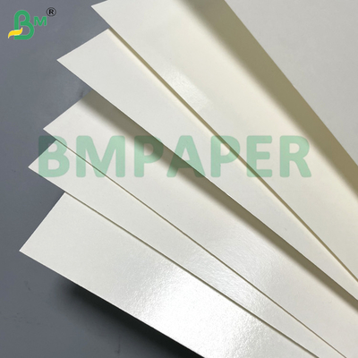 PET óleo / papel branco impermeável placa 280gm Para caixas de refeições embalagens de panificação