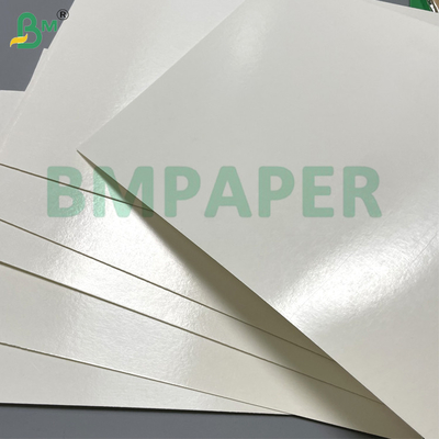 PET óleo / papel branco impermeável placa 280gm Para caixas de refeições embalagens de panificação