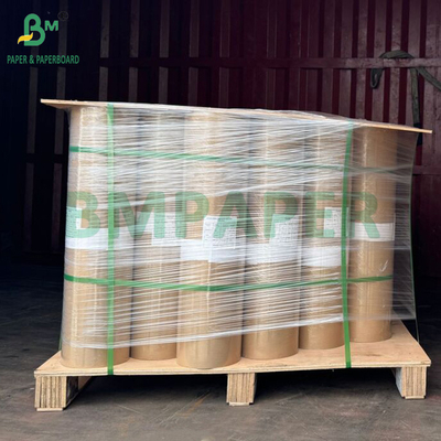 60 gm Papel Kraft com nervuras MG Castanho não branqueado para sacos de transporte 762 mm x 300 m