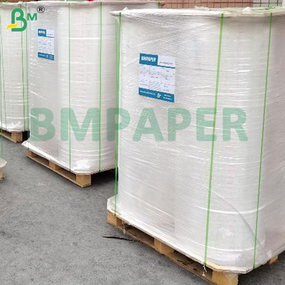 24gm de papel branco impresso em palha ecológica embalado em papel alimentício 22mm 5000m para embalagens de palha