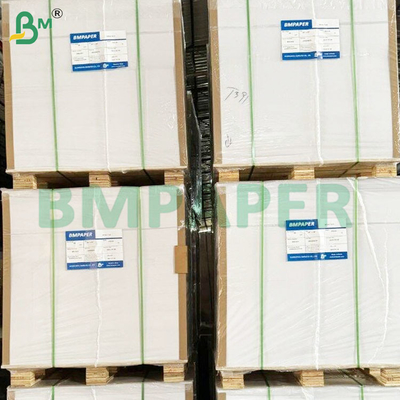 100 gm Folhas de papel kraft branco de superfície lisa para embalagens descartáveis