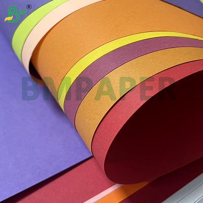 80g 100g Papel de cartão de cores múltiplas para materiais de bricolage Convites de casamento