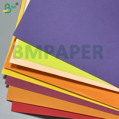 80g 100g Papel de cartão de cores múltiplas para materiais de bricolage Convites de casamento