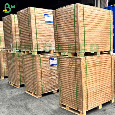 30g 35g Alta rigidez Alimentos seguros Liso MG Papel Kraft para embalagem de alimentos Embalagem de presente