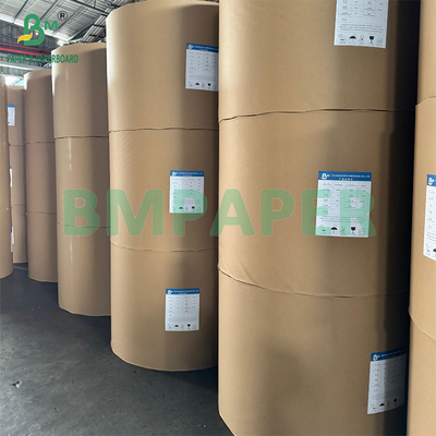 120 gm Single Side PE Coated Food Wrapping Packing Brown Kraft Paper