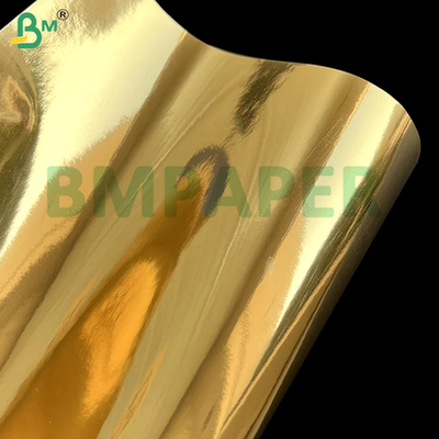 Resistência à Dobra Alta Rigidez Prata Ouro Cartão Metalizado 80gsm 90gsm Para Caixas de Presente Embalagens de Luxo