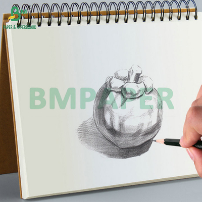 Papel de Esboço Branco Dente 130gsm 150gsm Para Esboços de Prática
