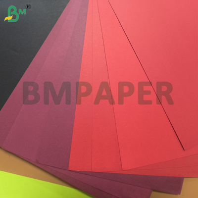 Papel Cartão Vermelho Premium 270gsm Unilateral Não Revestido Para Criação de Cartões