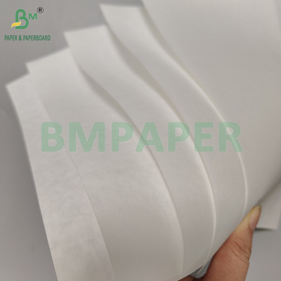 60gm 80gm Material de alta fibra Ultra alta resistência à tração Papel Kraft branco para embalagem