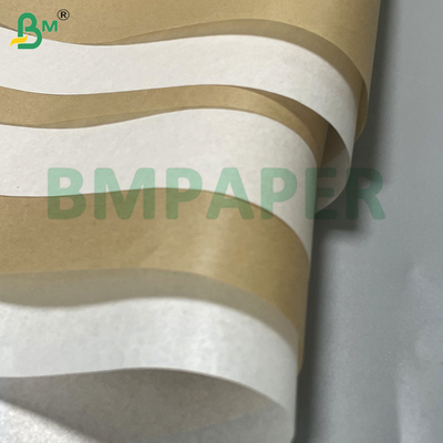 35g 38g Papel de pergaminho de silicone à prova de gordura para fritadeiras a ar, próprio para micro-ondas, castanho, para papel de suporte autoadesivo